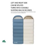 Envelope Hooded Cotton Sleeping Bag3