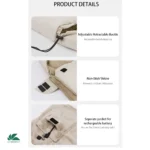 Envelope Hooded Cotton Sleeping Bag7