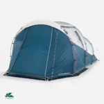 Quechua 4 Person Camping Tent – 1 Room – Arpenaz 4.1 Fresh & Black