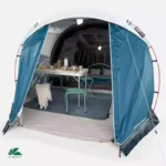 Quechua 4 Person Camping Tent – 1 Room – Arpenaz 4.1 Fresh & Black8