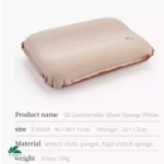 3D Comfortable Silent Foam Pillow5