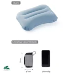 PU Flocking Comfortable Inflating Pillow3