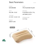 PU Flocking Comfortable Inflating Pillow4