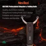 2in1 Foldable Slingshot and Knife2